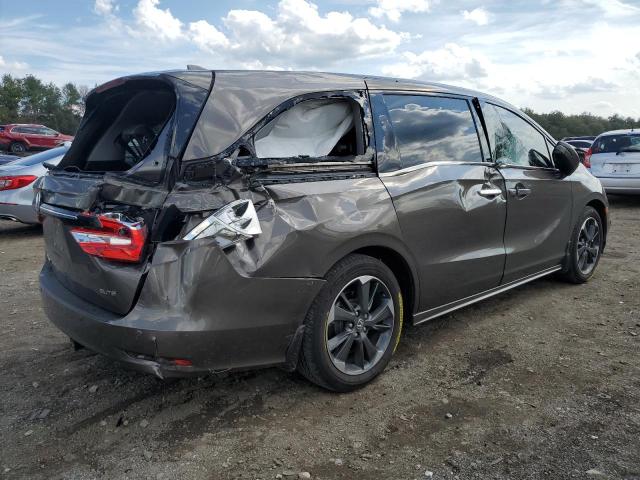 5FNRL6H97NB042646 - 2022 HONDA ODYSSEY ELITE Մոխրագույն լուսանկար 3
