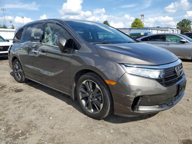 5FNRL6H97NB042646 - 2022 HONDA ODYSSEY ELITE GRAY photo 4