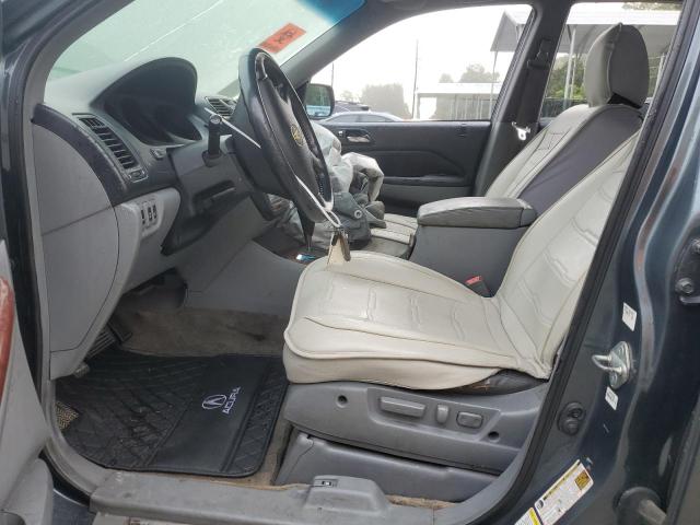 2HNYD18875H539610 - 2005 ACURA MDX TOURING GRAY photo 7