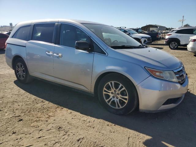 5FNRL5H66DB060912 - 2013 HONDA ODYSSEY EXL Արծաթագույն լուսանկար 4