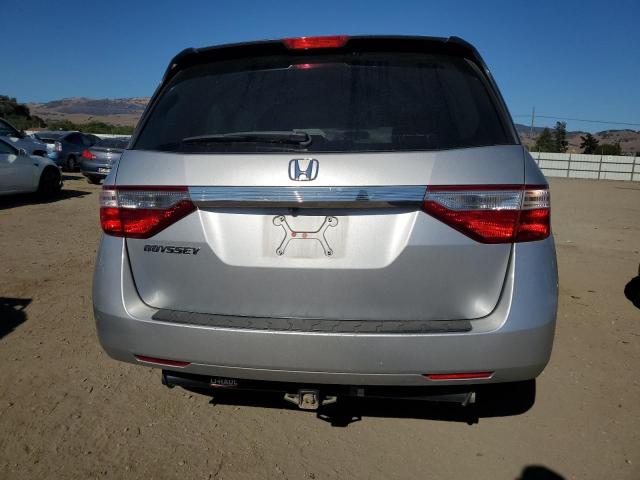 5FNRL5H66DB060912 - 2013 HONDA ODYSSEY EXL Արծաթագույն լուսանկար 6
