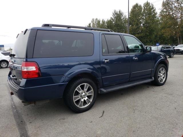 1FMJK1JT9FEF41133 - 2015 FORD EXPEDITION EL XLT BLUE photo 3