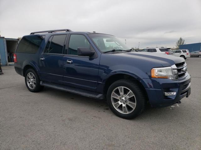 1FMJK1JT9FEF41133 - 2015 FORD EXPEDITION EL XLT BLUE photo 4