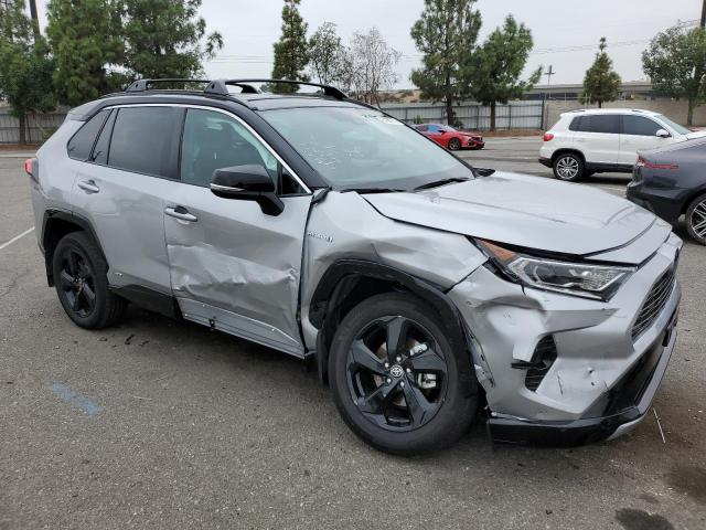 2T3E6RFV0MW026644 - 2021 TOYOTA RAV4 XSE SILVER photo 4