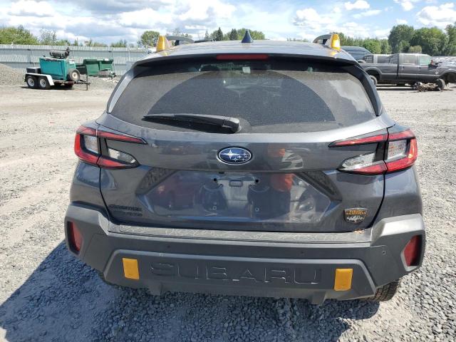 4S4GUHU6XR3752585 - 2024 SUBARU CROSSTREK WILDERNESS CHARCOAL photo 6