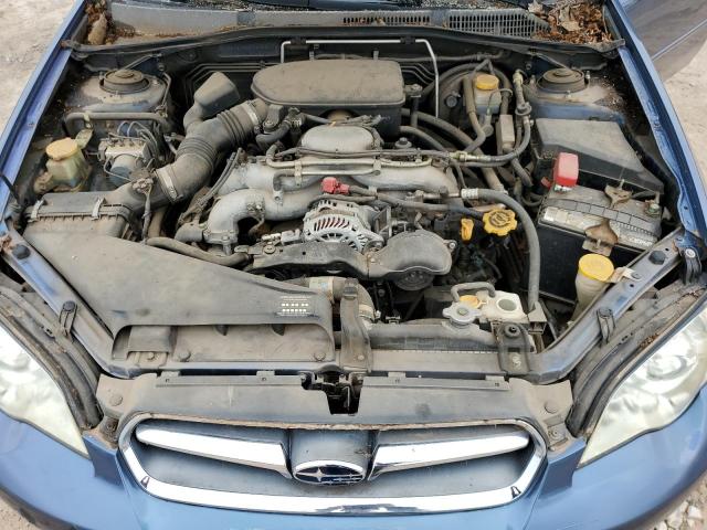 4S3BP616477314911 - 2007 SUBARU LEGACY 2.5I BLUE photo 11