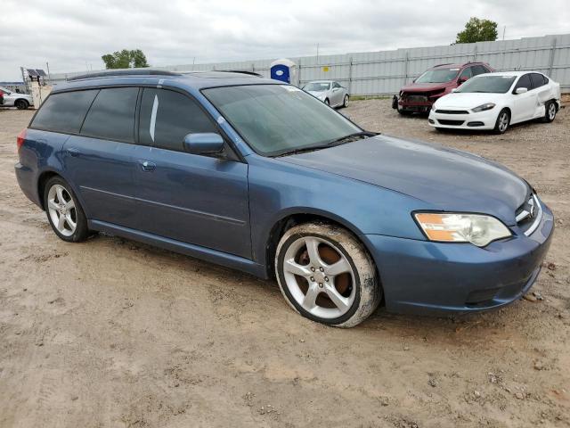 4S3BP616477314911 - 2007 SUBARU LEGACY 2.5I BLUE photo 4