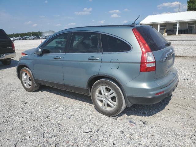 5J6RE3H78AL014797 - 2010 HONDA CR-V EXL 蓝色 照片 2