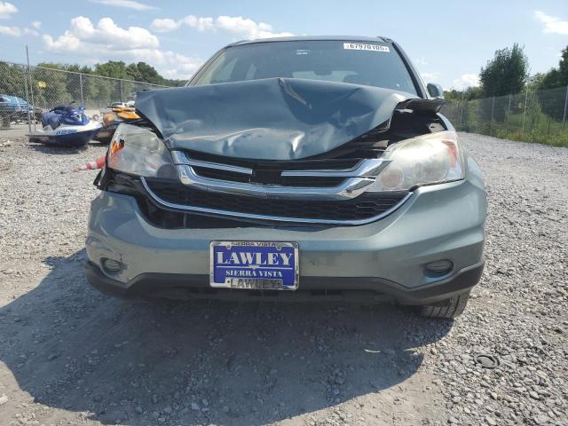 5J6RE3H78AL014797 - 2010 HONDA CR-V EXL 蓝色 照片 5