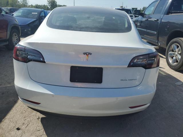 5YJ3E1EB5NF272387 - 2022 TESLA MODEL 3 WHITE photo 6