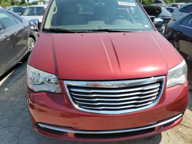 2C4RC1CG8CR181775 - 2012 CHRYSLER TOWN & COU TOURING L RED photo 5