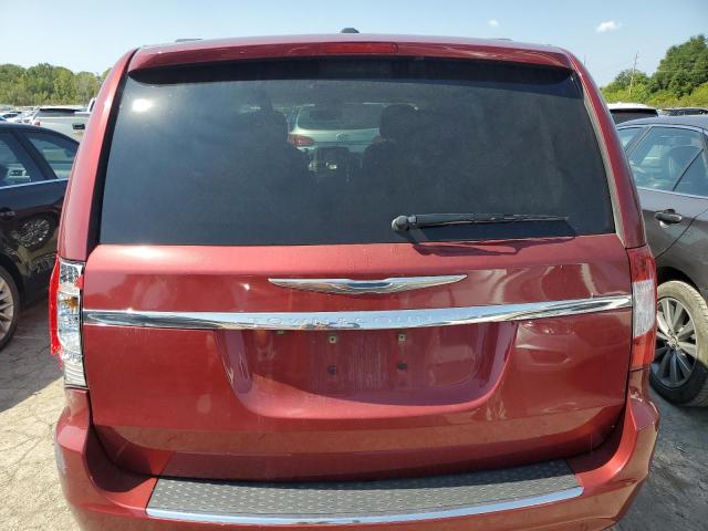 2C4RC1CG8CR181775 - 2012 CHRYSLER TOWN & COU TOURING L RED photo 6