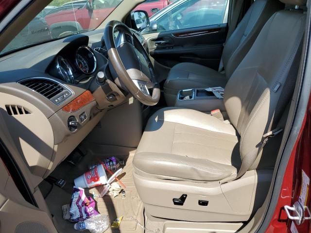 2C4RC1CG8CR181775 - 2012 CHRYSLER TOWN & COU TOURING L RED photo 7