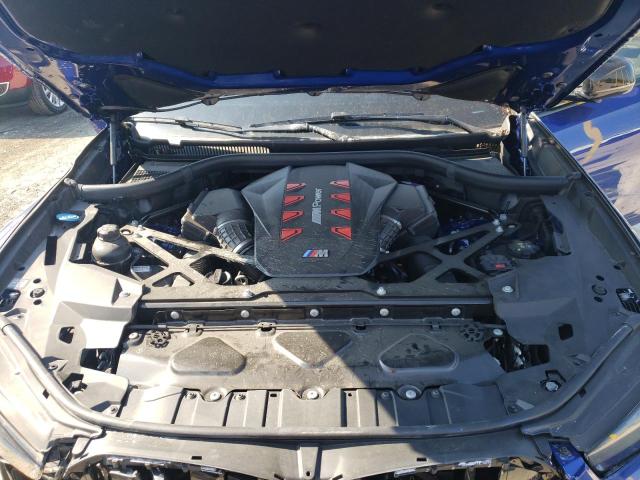 5YM23ET03R9V87772 - 2024 BMW X6 M COMPETITION BLUE photo 12