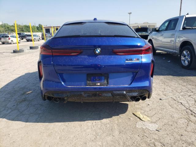 5YM23ET03R9V87772 - 2024 BMW X6 M COMPETITION BLUE photo 6