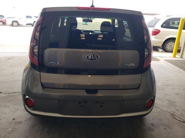 KNDJP3AE1G7017175 - 2016 KIA SOUL EV GRAY photo 6