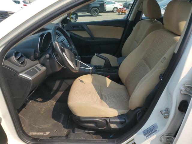 JM1BL1V71C1532691 - 2012 MAZDA 3 I WHITE photo 7