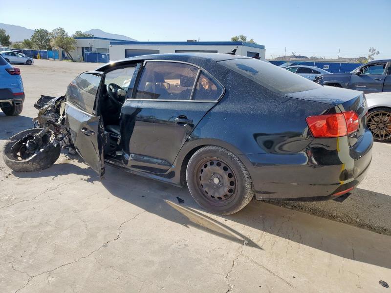 3VWD17AJ0EM393336 - 2014 VOLKSWAGEN JETTA SE BLACK photo 2