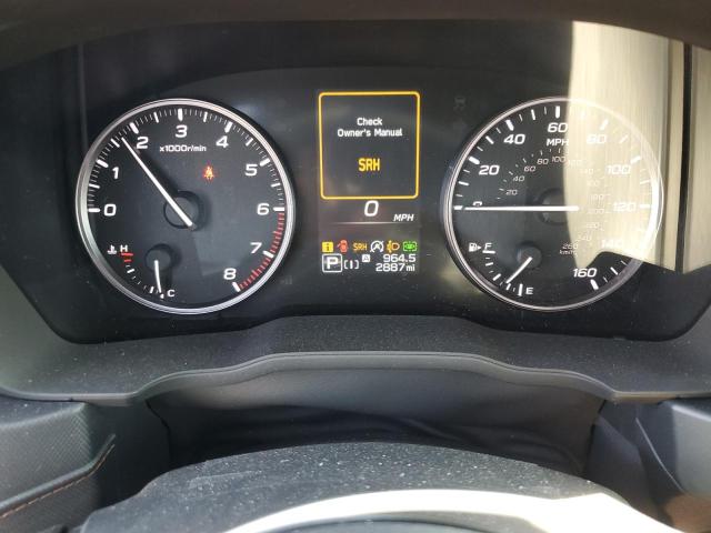 JF2SLDTCXSH572096 - 2025 SUBARU FORESTER TOURING BLACK photo 9