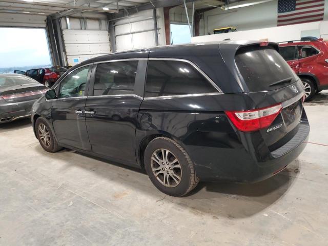 5FNRL5H64DB080933 - 2013 HONDA ODYSSEY EXL Графитовый фото 2