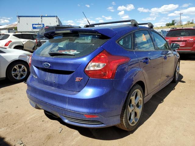 1FADP3L95EL340992 - 2014 FORD FOCUS ST BLUE photo 3