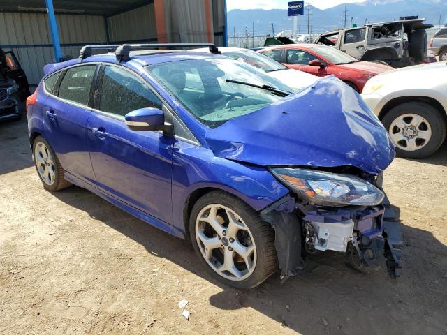 1FADP3L95EL340992 - 2014 FORD FOCUS ST BLUE photo 4