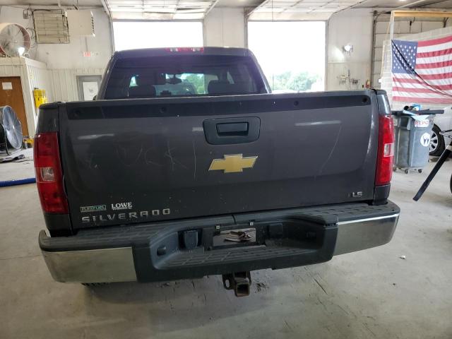 3GCPKREA6BG136128 - 2011 CHEVROLET SILVERADO K1500 LS BLACK photo 6