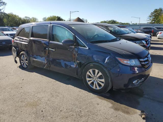 5FNRL5H30GB158165 - 2016 HONDA ODYSSEY SE BLUE photo 4