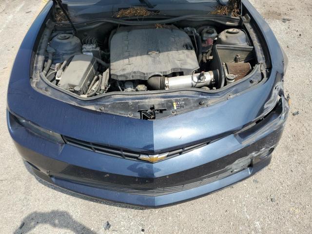 2G1FB1E32F9229512 - 2015 CHEVROLET CAMARO LS BLUE photo 11