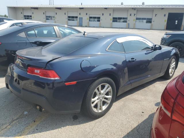 2G1FB1E32F9229512 - 2015 CHEVROLET CAMARO LS BLUE photo 3