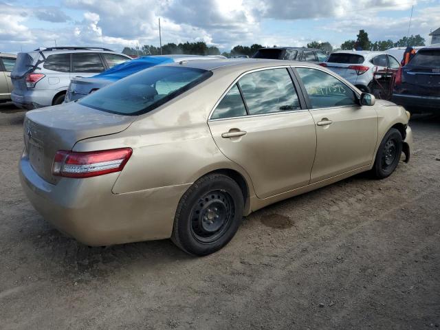 4T1BF3EK6BU704469 - 2011 TOYOTA CAMRY BASE GOLD photo 3