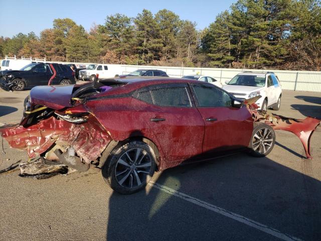 1N4AA6AV3KC360191 - 2019 NISSAN MAXIMA S RED photo 3