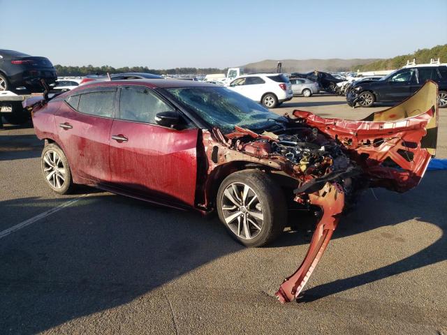 1N4AA6AV3KC360191 - 2019 NISSAN MAXIMA S RED photo 4