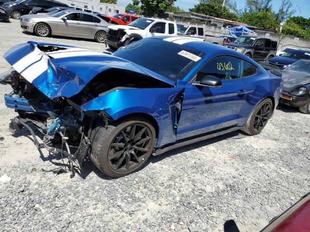 1FA6P8JZ2H5524272 - 2017 FORD MUSTANG SHELBY GT350 BLUE photo 1