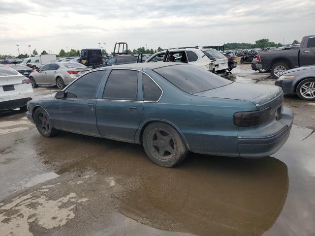 1G1BL52P7TR153281 - 1996 CHEVROLET CAPRICE / CLASSIC SS TEAL photo 2