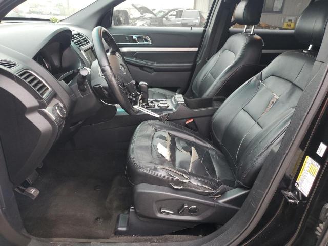 1FM5K8DH3GGC12757 - 2016 FORD EXPLORER XLT შავი ფოტო 7