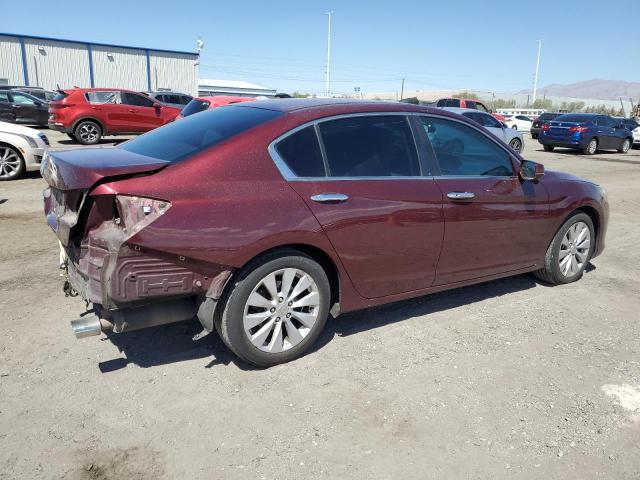 1HGCR2F78DA193678 - 2013 HONDA ACCORD EX BURGUNDY photo 3