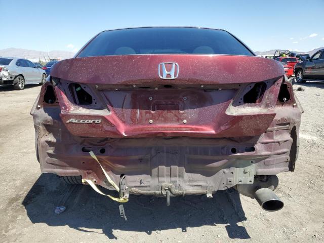 1HGCR2F78DA193678 - 2013 HONDA ACCORD EX BURGUNDY photo 6