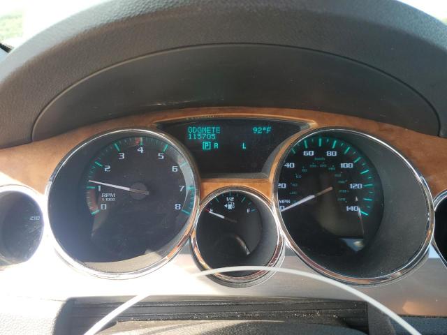 5GALVCED9AJ109999 - 2010 BUICK ENCLAVE CXL ყავისფერი ფოტო 9