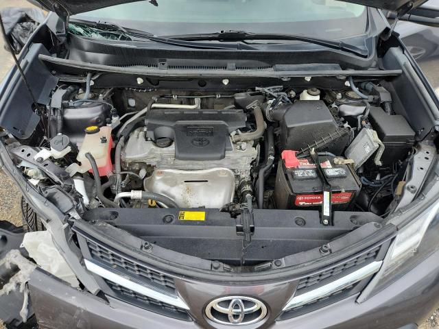 2T3RFREVXDW101112 - 2013 TOYOTA RAV4 XLE GRAY photo 11