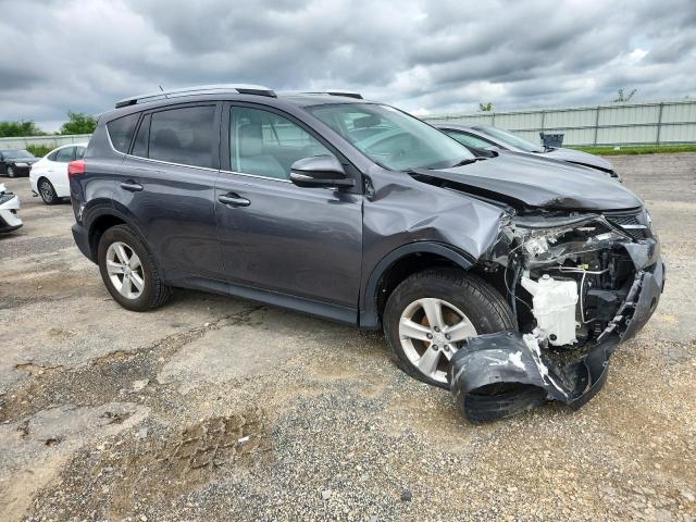 2T3RFREVXDW101112 - 2013 TOYOTA RAV4 XLE GRAY photo 4