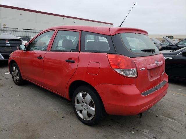 2T1KR32E14C182778 - 2004 TOYOTA COROLLA MA XR RED photo 2