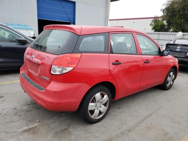 2T1KR32E14C182778 - 2004 TOYOTA COROLLA MA XR RED photo 3