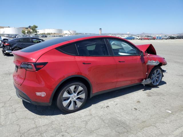 7SAYGDEE3PF909567 - 2023 TESLA MODEL Y Rojo foto 3