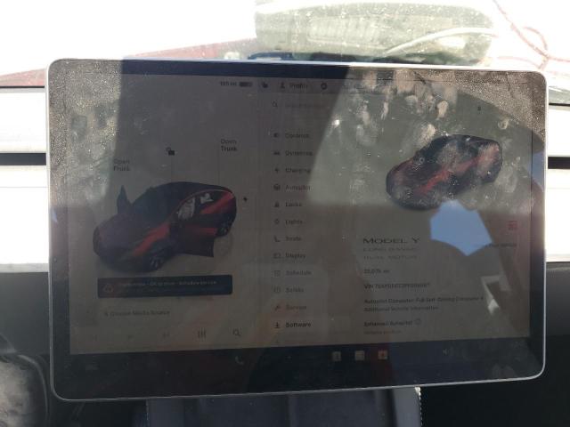 7SAYGDEE3PF909567 - 2023 TESLA MODEL Y Rojo foto 9