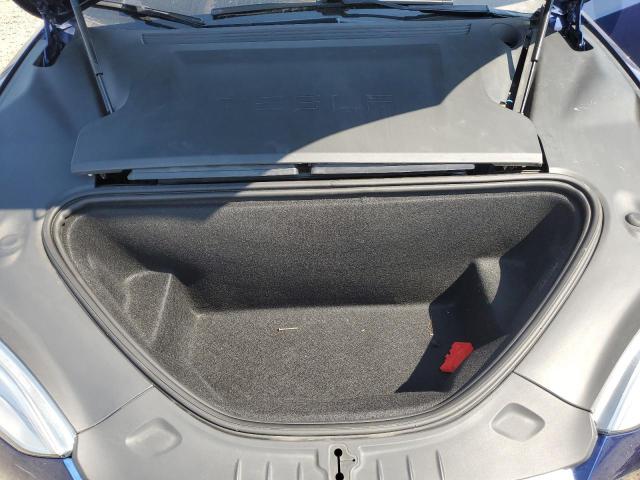 5YJSA1E41LF402557 - 2020 TESLA MODEL S Синій фото 11