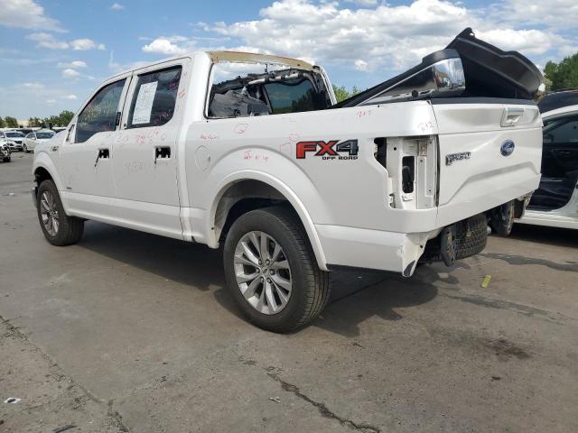 1FTEW1EG4GKD44011 - 2016 FORD F150 SUPERCREW WHITE photo 2