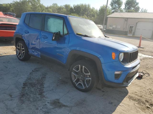 ZACNJBAB7LPL97684 - 2020 JEEP RENEGADE SPORT BLUE photo 4