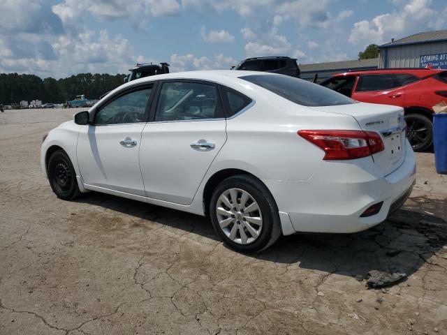 3N1AB7AP6JY321697 - 2018 NISSAN SENTRA S WHITE photo 2