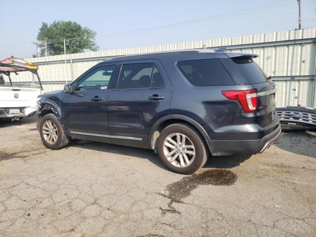 1FM5K7DHXHGA31697 - 2017 FORD EXPLORER XLT ნაცრისფერი ფოტო 2